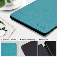 Load image into Gallery viewer, CoBak Kindle Paperwhite Case - All New PU Leather Smart Cover with Auto Sleep Wake Feature for Kindle Paperwhite 10th Generation 2018 Released, Sky Blue
