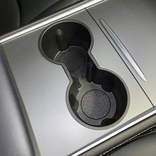 Load image into Gallery viewer, Motrobe 2022 2021 Tesla Model Y Model 3 Center Console Cup Holder Insert ONLY FIT New Console
