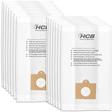 Load image into Gallery viewer, 12 Premium Replacement Vacuum Bags Fits Kenmore Canister C/Q 50555, 50557, 50558 &amp; Panasonic Type C-5 (Text)
