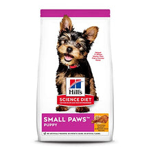 Load image into Gallery viewer, Hill's Science Diet Dry Dog Food, Puppy, Small Paws, Chicken Meal, Barley &amp; Brown Rice Recipe, 15.5 lb Bag
