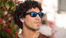 Load image into Gallery viewer, Echo Frames (2nd Gen) | Smart audio sunglasses with Alexa | Classic Black with new polarized blue mirror sunglass lenses
