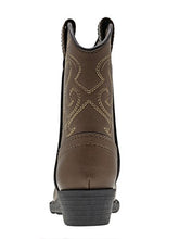 Load image into Gallery viewer, Canyon Trails Kids' Lil Cowboy Pointed Toe Classic Western Boots (Toddler/Little Kid (2 US Little Kid, Brown)
