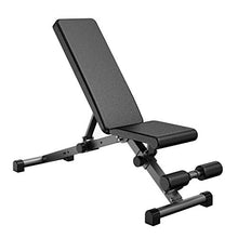 Load image into Gallery viewer, Urchin Adjustable Strength Training Bench for Full Body Multi-Functional Workout Exercise Dumbbell Bench Press Work Out GYM Weight Entryway Bench
