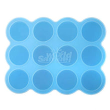 Load image into Gallery viewer, Samuelworld Baby Food Storage Container, 12 Portions Freezer Tray with Lid, 12x2.5oz BPA Free, Silicone, Perfect for Homemade Baby Food, Vegetable &amp; Fruit Purees and Breast Milk
