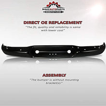 Load image into Gallery viewer, Make Auto Parts Manufacturing Step Bumper Face Bar Black Steel Rear For Chevrolet Express &amp; For GMC Savana 1500 2500 3500 2003-2020 - GM1102553
