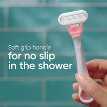 Load image into Gallery viewer, Gillette Venus Sensitive Women's Disposable Razors - Single Package of 3 Razors (Packaging May Vary)
