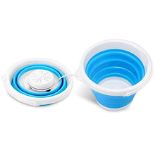 Load image into Gallery viewer, Portable Mini Turbo Washing Machine - Multifunctional Ultrasonic Turbine Travel Foldable Washer, Compact Laundry Machines with Tub Bucket, USB Powered Energy Saving for Dorms Apartments Camping Trip
