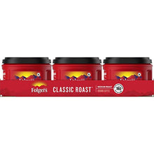 Load image into Gallery viewer, Folgers Classic Roast Medium Roast Ground Coffee, 22.6 Ounces (Pack of 3)
