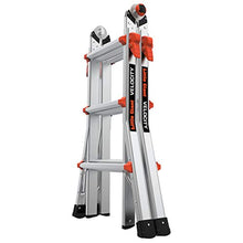 Load image into Gallery viewer, Little Giant Ladders, Velocity, M13, 13 Ft, Multi-Position Ladder, Aluminum, Type 1A, 300 lbs Weight Rating, (15413-001)
