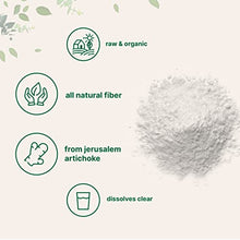Load image into Gallery viewer, Organic Inulin FOS Powder (Jerusalem Artichoke), 2.2 Pounds (35 Ounce), Quick Water Soluble, Prebiotic Intestinal Support for Colon and Gut Health, Natural Fibers for Smoothie &amp; Drinks, Vegan Friendly
