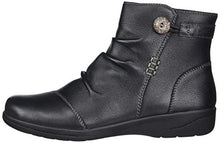 Load image into Gallery viewer, Clarks Women's Cheyn Zoe Ankle Boot, Black Leather, 9
