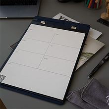 Load image into Gallery viewer, Rocketbook Orbit Legal Pad Executive - Smart Reusable Legal Pad - Navy, Lined/Dot-Grid
