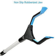 Load image into Gallery viewer, Reacher Grabber Tool, 32" Foldable Grabbers for Elderly, Lightweight Extra Long Handy Trash Claw Grabber, Reaching Assist Tool for Trash Pick Up, Nabber, Litter Picker, Arm Extension (Orange) (Blue1)
