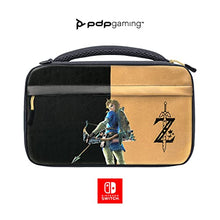 Load image into Gallery viewer, PDP Gaming Officially Licensed Switch Commuter Case - Zelda Breath of the WIld - Semi-Hardshell Protection - Protective PU Leather - Holds 14 Games - Works with Switch OLED &amp; Lite - Perfect for Travel
