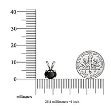 Load image into Gallery viewer, Dazzlingrock Collection 2.00 Carat (ctw) 18K Round Cut Black Diamond Ladies Solitaire Pendant 2 CT, White Gold
