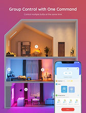 Load image into Gallery viewer, Govee Smart Light Bulbs, Color Changing Light Bulbs with Music Sync, 30 Dynamic Scenes, 16 Million DIY Colors WiFi &amp; Bluetooth Light Bulbs Work with Alexa, Google Assistant &amp; Govee Home App, 4 Pack
