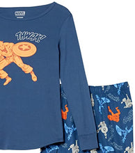 Load image into Gallery viewer, Amazon Essentials Women's Marvel Flannel Pajamas Sleep Sets, Captain America, Small
