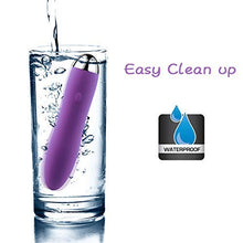 Load image into Gallery viewer, G Spot Bullet Vibrator Nipple Clitoris Stimulator USB Rechargeable for Travel - 10 Modes Portable Waterproof Mini Orgasm Vaginal Anal Massager Adult Sex Toys for Women

