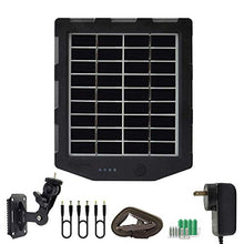 Load image into Gallery viewer, WingHome 4G-LTE Trail Camera with Solar Panel Battery Charger Kit, Wildlife Cellular Camera with SIM Card Phone APP
