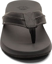 Load image into Gallery viewer, Dockers Mens Freddy Casual Flip-Flop Sandal Shoe, Black, 10 M
