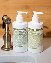 Load image into Gallery viewer, Malin + Goetz Rum Hand + Body Wash — cleansing, purifying, hydrating women and men’s hand and body wash. all skin types, dry, sensitive. No stripping or irritation. Cruelty-free and vegan 16 Fl oz
