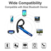 Load image into Gallery viewer, Bluetooth Headset, COMEXION Wireless Bluetooth Earpiece V5.0 Hands-Free Earphones with Stereo Noise Canceling Mic, Compatible iPhone Android Cell Phones Driving/Business/Office

