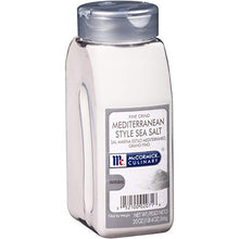 Load image into Gallery viewer, McCormick Culinary Fine Grind Mediterranean Style Sea Salt, 20 oz
