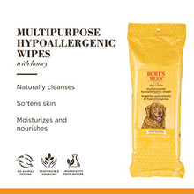 Load image into Gallery viewer, Burt's Bees for Dogs Multipurpose Grooming Wipes | Puppy and Dog Wipes for All Purpose Cleaning &amp; Grooming | Cruelty Free, Sulfate, &amp; Paraben Free, pH Balanced for Dogs - 50 Ct Pet Wipes
