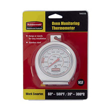Load image into Gallery viewer, Rubbermaid Commercial Products Stainless Steel Instant Read Oven/Grill/Smoker Monitoring Thermometer
