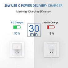 Load image into Gallery viewer, iPhone 13 12 Fast Charger [Apple MFi Certified] 20W PD USB C Wall Charger 2-Pack 6FT Fasting Charging Adapter Compatible with iPhone13/13Pro/12/12 Pro/11/11Pro/XS/Max/XR/X/8/8Plus,iPad
