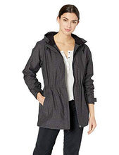 Load image into Gallery viewer, Columbia Women's Norwalk Mountain Jacket, Waterproof &amp; Breathable, Black Heather, X-Large
