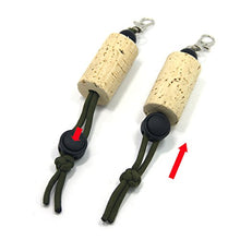 Load image into Gallery viewer, SAMSFX Fishing Fly Drying Patch Rig Keeper Cork Flies Holder Fly Dock for Vest
