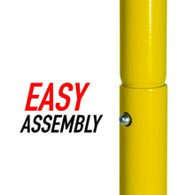 Load image into Gallery viewer, Franklin Sports Authentic Steel Football Goal Post 8.5' x 5.5' - Post for Kids - Football Goal Post Set - Kicking Field Goals - Youth Football Set - Portable Football Goal Post
