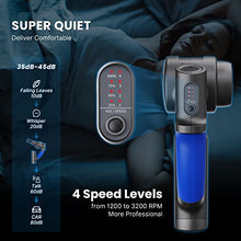 Load image into Gallery viewer, RENPHO Massage Gun with Adjustable Arm, Deep Tissue Muscle Percussion Massager gun,Portable Case Percussion Electric Back Massagers for Self Athletes Muscle Relax&amp;Stiffness FooT Hand Pain Relief Gifts
