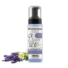 Load image into Gallery viewer, Wahl Pet Friendly Waterless No Rinse Shampoo for Animals – Lavender &amp; Chamomile for Cleaning, Conditioning, Detangling, &amp; Moisturizing Dogs, Cats, &amp; Horses – 7.1 Oz
