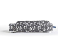 Load image into Gallery viewer, My Brest Friend Original Nursing Posture Pillow, Grey Flowing Fans
