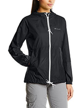 Load image into Gallery viewer, Columbia Women's Flash Forward Windbreaker, Water &amp; Stain Resistant, Black, Large

