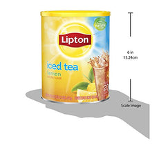 Load image into Gallery viewer, Lipton Black Iced Tea Mix, Lemon, 50.3 Ounce
