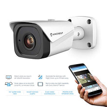 Load image into Gallery viewer, Amcrest UltraHD 4K (8MP) Outdoor Bullet POE IP Camera, 3840x2160, 131ft NightVision, 2.8mm Lens, IP67 Weatherproof, MicroSD Recording, White (IP8M-2496EW-28MM)
