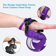Load image into Gallery viewer, Relohas Oculus Quest 2 Accessories Set, Touch Controller Grip Leather Cover, Front Face Protector Cover, Silicone Face Cover with Lens Protective Cover, Protect Your VR in All Aspects(4PCS, Purple)
