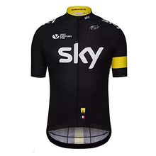 Load image into Gallery viewer, Team Sky Summer Cycling Jerseys Ropa Ciclismo Racing Short Sleeves Mens Bicycle Shirts Yellow
