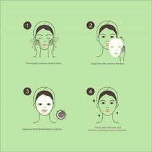 Load image into Gallery viewer, RITIO Hydrating Facial Mask Tencel Sheet Masks for SPA Treatment &amp; Anti-Aging (Set of 6) Silky Tencel Lyocell Masks to Achieve Skin &amp; Antioxidant Protection - Facial Mask for Women &amp; Men
