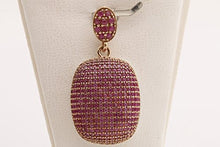 Load image into Gallery viewer, Fantastic Design! Turkish Handmade Jewelry Round Cut Pink Ruby Zircon Stone 925 Sterling Silver Pendant
