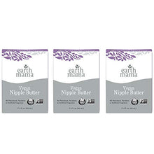 Load image into Gallery viewer, Vegan Nipple Butter Breastfeeding Cream by Earth Mama | Lanolin-free 2-Ounce (3-Pack)
