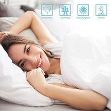 Load image into Gallery viewer, BYSURE 4 Pieces Queen Bed Sheet Set - 1800 Soft Durable Brushed Microfiber, 15 Inch Deep Pockets, Wrinkle &amp; Fade Resistant (Queen, White)
