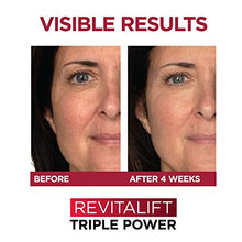Load image into Gallery viewer, L’Oreal Paris Skincare Revitalift Triple Power Fragrance-Free Face Moisturizer with Pro Retinol, Hyaluronic Acid &amp; Vitamin C, Reduce Wrinkles, Firm and Brighten Skin, 2.55 Oz
