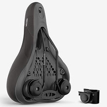 Load image into Gallery viewer, Velmia Bike Saddle for [Trekking Bikes] - Comfortable seat for Men and Women with Innovative 3-Zone-Concept &amp; Memory Foam - Waterproof Bicycle Saddle with Ergonomic Design &amp; Video (Trekking)
