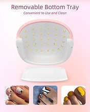 Load image into Gallery viewer, UV Led Nail Lamp for Gel Polishes,SUNUV 48W UV Gel Nail Dryer for Manicure and Pedicure with Sensor and 4 Timers SUN4S
