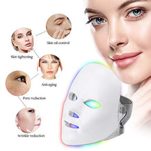 Load image into Gallery viewer, 7 Colors Light Mask, Home Light T herapy Facial Mask (7 Colors)
