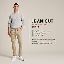 Load image into Gallery viewer, Dockers Men's Slim Fit Jean Cut All Seasons Tech Pants, Steelhead, 32 29
